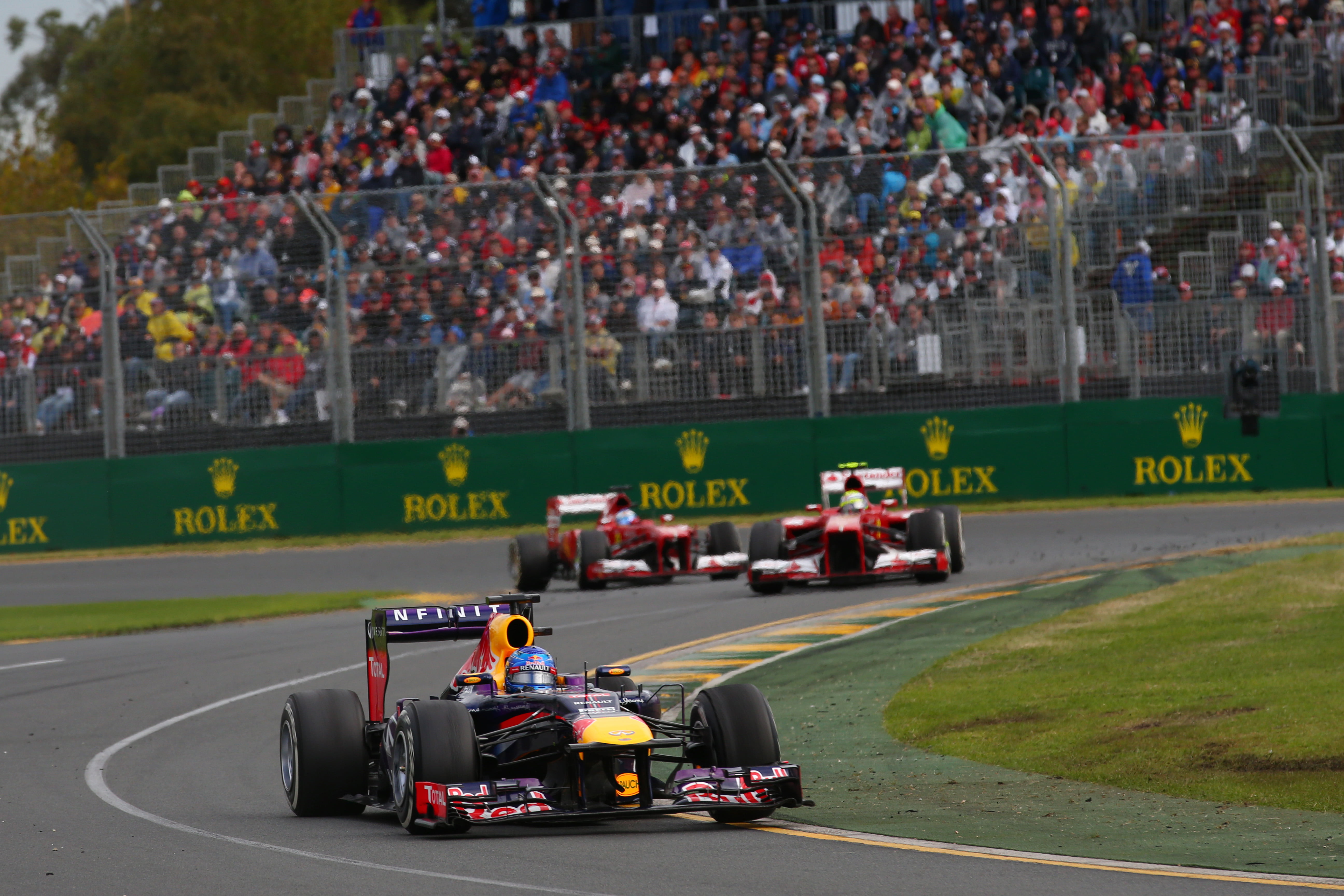 Vettel ‘alsnog tevreden’ met derde plaats