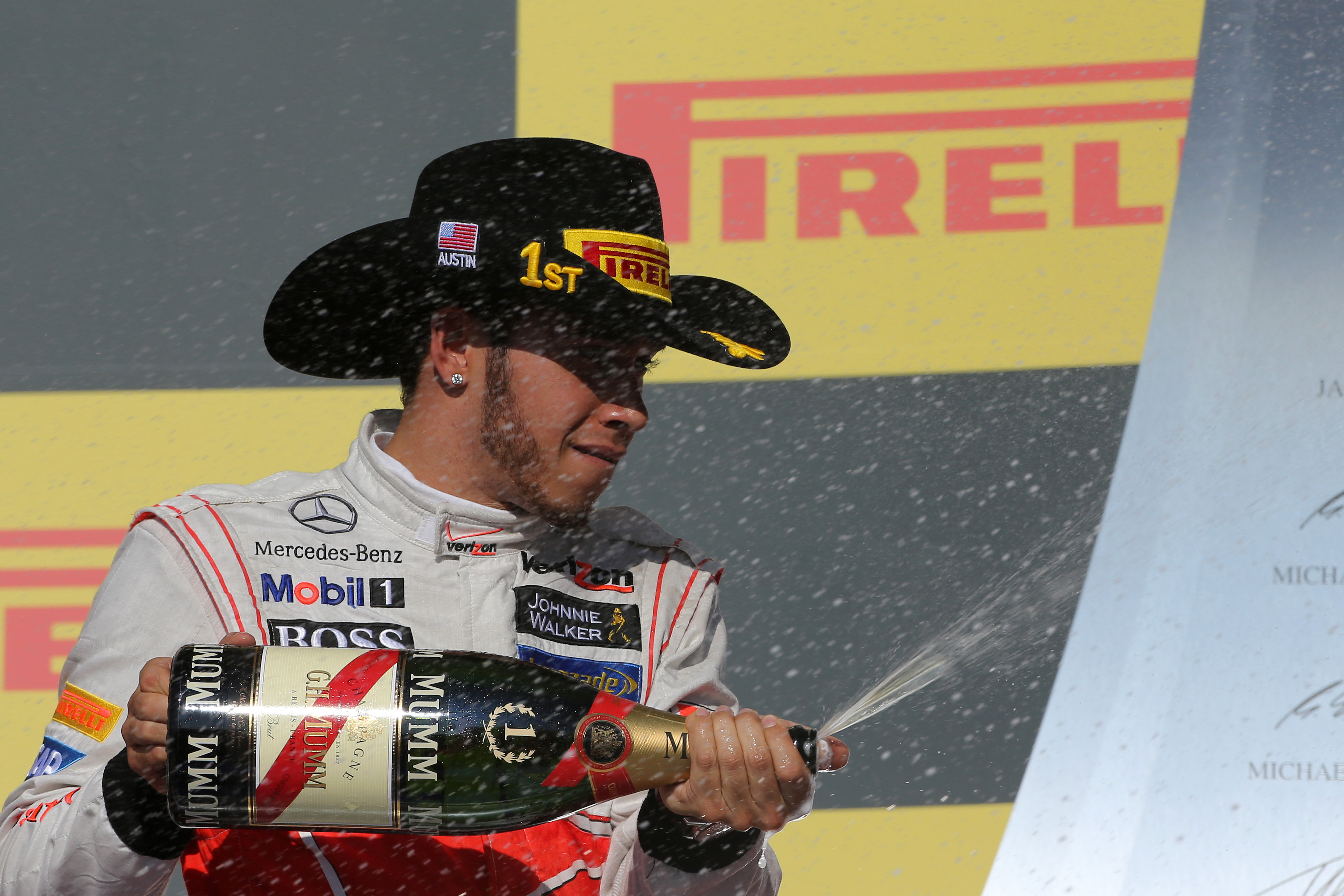 Mercedes-duo zet titelstrijd voort in Austin