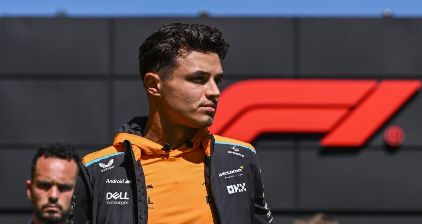 Norris fouten McLaren